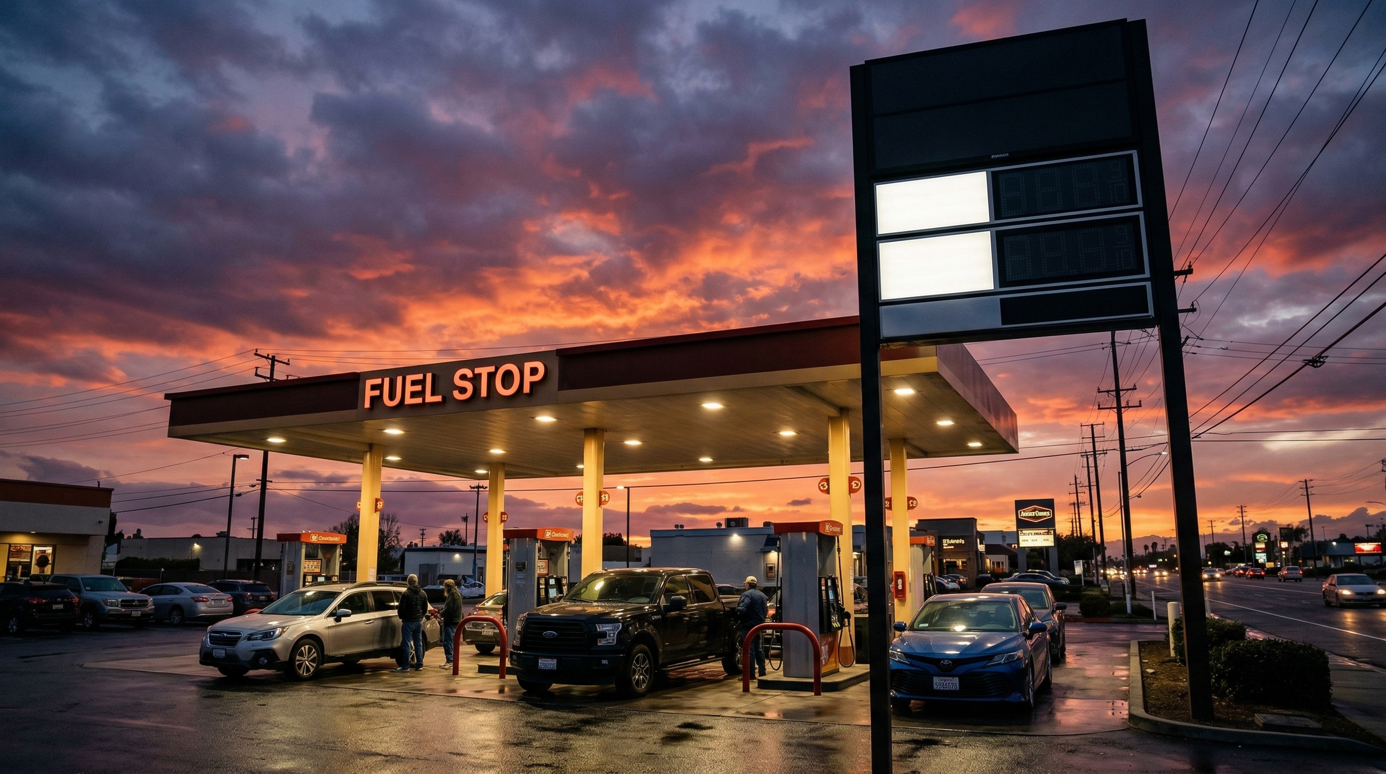 Gas hits $3.94 a gallon as U.S. and Iran trade threats over energy ...